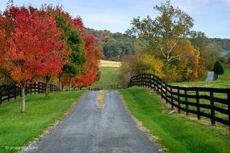Fall Farm Desktop Wallpaper Image For