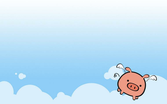 Wings Pig Wallpaper