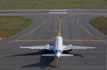Airbus A320neo Bird Eye Just Before Takeoff Aircraft