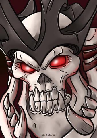 Wraith King Arcana Wallpaper By Ritchyzz