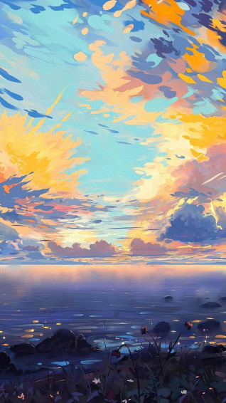 Anime Aesthetic Scenery Wallpaper