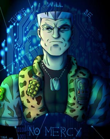 Small Soldiers Major Chip Hazard Character