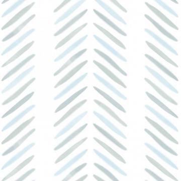 Painterly Chevron Wallpaper By Love Vs Design