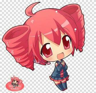 Chibi Teto Utau Vocaloid Transparent Background Png