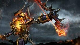Dota Video Games Fantasy Art Skull Skeleton Bone