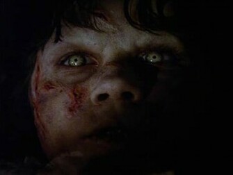 The Exorcist Regan Macneil Wallpaper Damien Karras