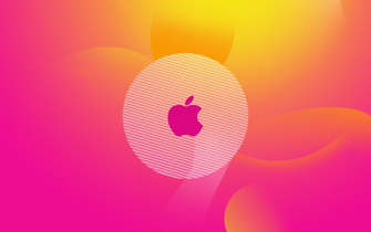 Full HD Wallpaper Computers Apple Mac Logos Pink