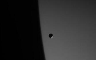 Space Image Mimas And The Giant