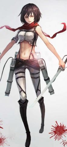 Mikasa Wallpaper On