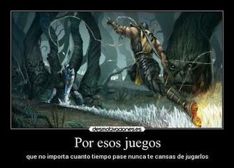 Carteles Y Desmotivaciones De Juegos Mortal Kombat