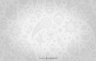 Russia Fifa Football World Cup Pattern Design For A