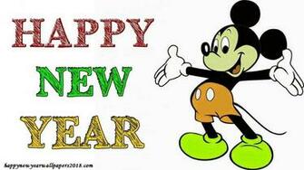 Happy New Year Cartoon Wallpaper For Kids