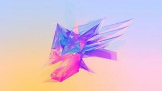 Abstract Pink Justin Maller Wallpaper