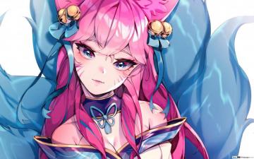 League Of Legends Lol Spirit Blossom Ahri Anime Fa HD