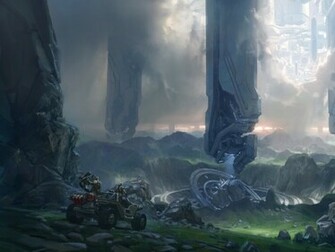 Halo Forerunner Wallpa High Resolution Wallpaper