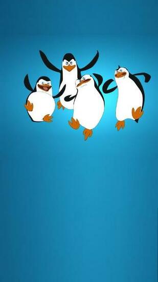 HD Penguins Of Madagascar Mobile Wallpaper