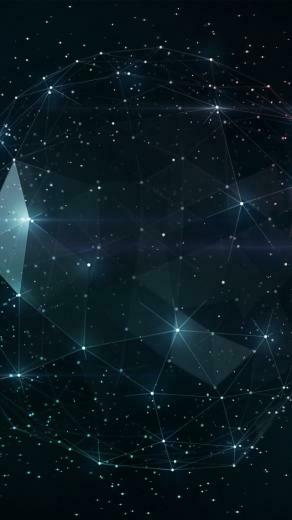 Outer Space Geometry iPhone Wallpaper