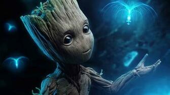 Baby Groot 4k Superheroes Wallpaper HD