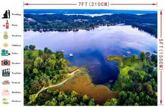 Amazon Alabama Bay Photography Background Blue Lake