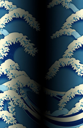 Japanese Wave Wallpaper