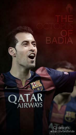 Cj Designs On Phone Wallpaper Sergio Busquets The