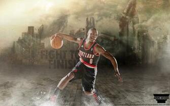 Wallpaper Damian Lillard Blazers