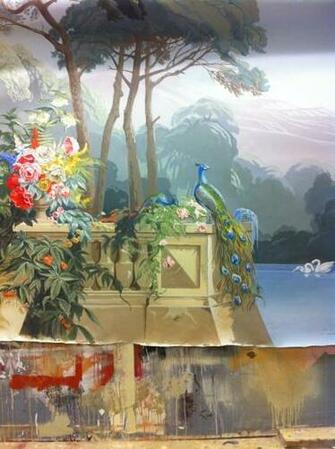 Mural Painting Ct Zuber Wallpaper Reproduction Part By Marc
