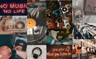 Aesthetic Music Desktop Wallpaper