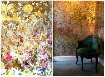 Flat Vernacular Meadow Print Interior