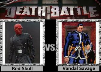 Death Battle Red Skull Vs Vandal Savage By A1236gh