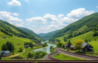 Model Railroad Backdrops Wallpaper