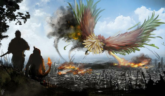 Ho Oh Pok Mon HD Wallpaper Background Image