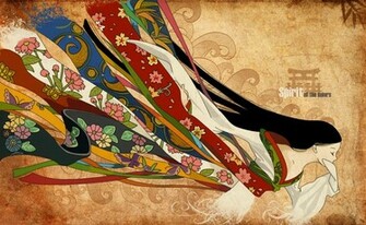 Artistic Oriental Wallpaper