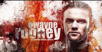Wayne Rooney Celebrates A Manchester United Victory Wallpaper