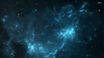 Blue Nebula Wallpaper