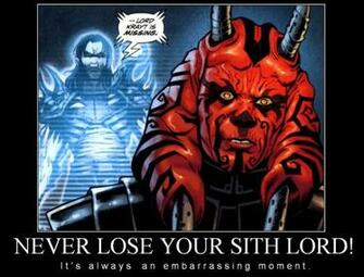 Sith Lord Wallpaper Never Lose Your By