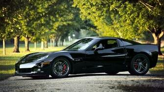 Corvette Black Nature Cars Wallpaper Background 4k Ultra HD