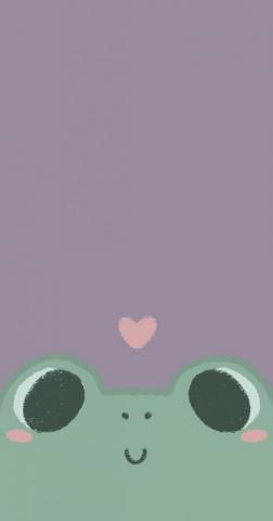 Cute Cartoon Wallpaper Frog