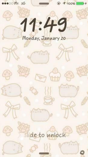 Pusheen Wallpaper Phone iPhone
