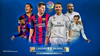 Fc Barcelona Vs Real Madrid Primera Division HD Wallpaper