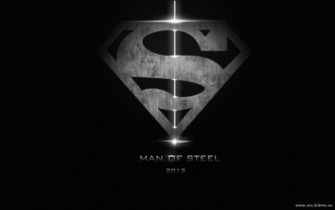 Superman Man Of Steel Dark Logo Exclusive HD Wallpaper