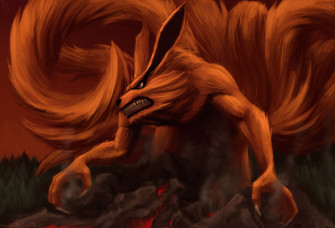 Kurama Wallpaper 4k Sun