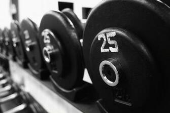 Gym Weights Wallpaper
