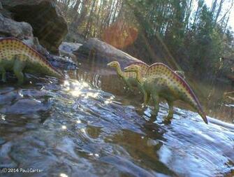 River Crossing By Carnosaur