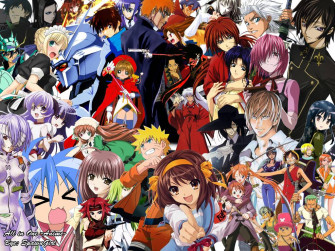 Anime Couple Kiss Wallpaper