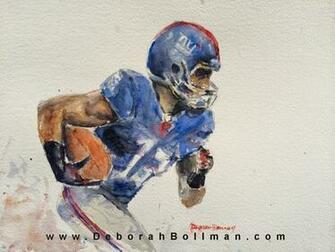 Odell Beckham Jr Watercolor X