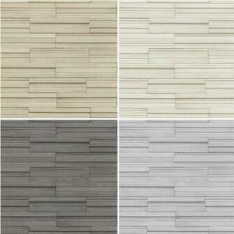Decor Ceramica Slate Tile Stone Brick Effect Vinyl Wallpaper