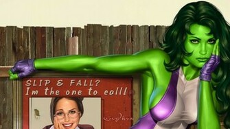 She Hulk Computer Wallpaper Desktop Background Id