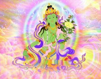 Green Tara Wallpaper