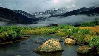 Rocky Mountains HD Wallpaper Desktop Image